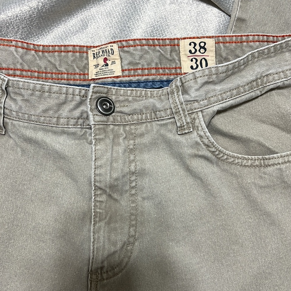 Men’s RedHead Khaki Jeans 38x30 - Picture 8 of 10